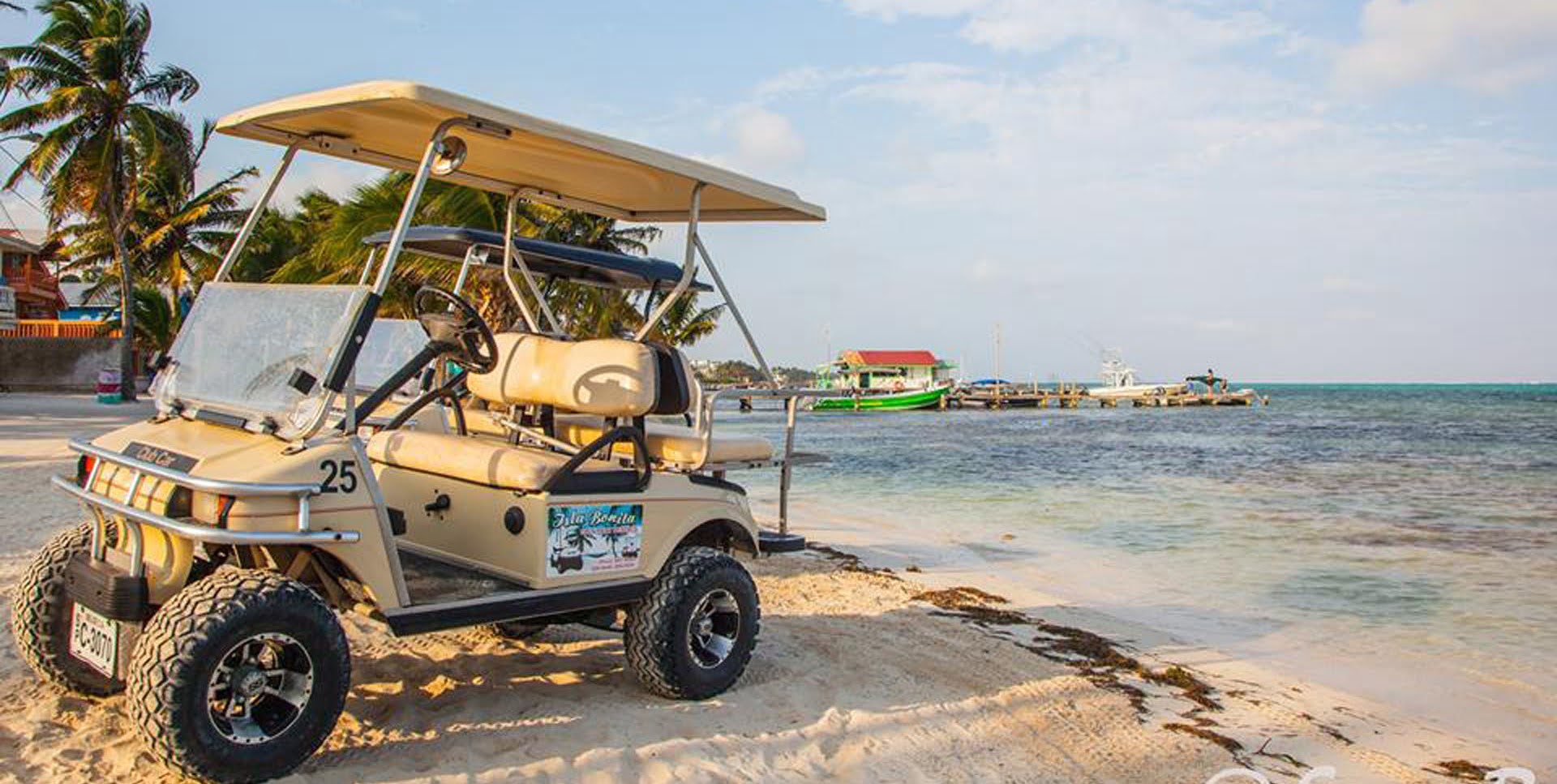 avis golf cart rental san pedro belize